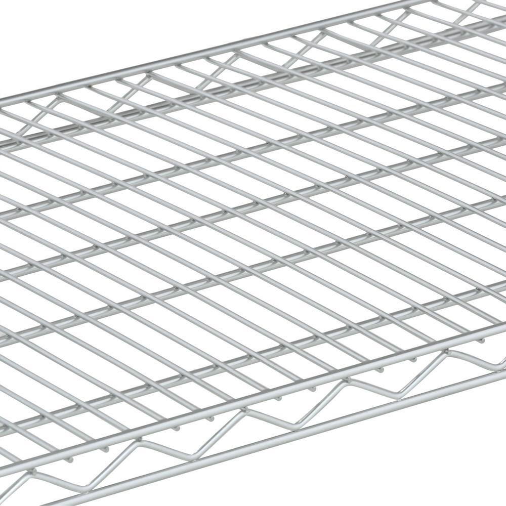 TRINITY TBFZ-0902 EcoStorage 3‐Tier 40.5 in. x 18 in. x 36 in. Cart in Chrome