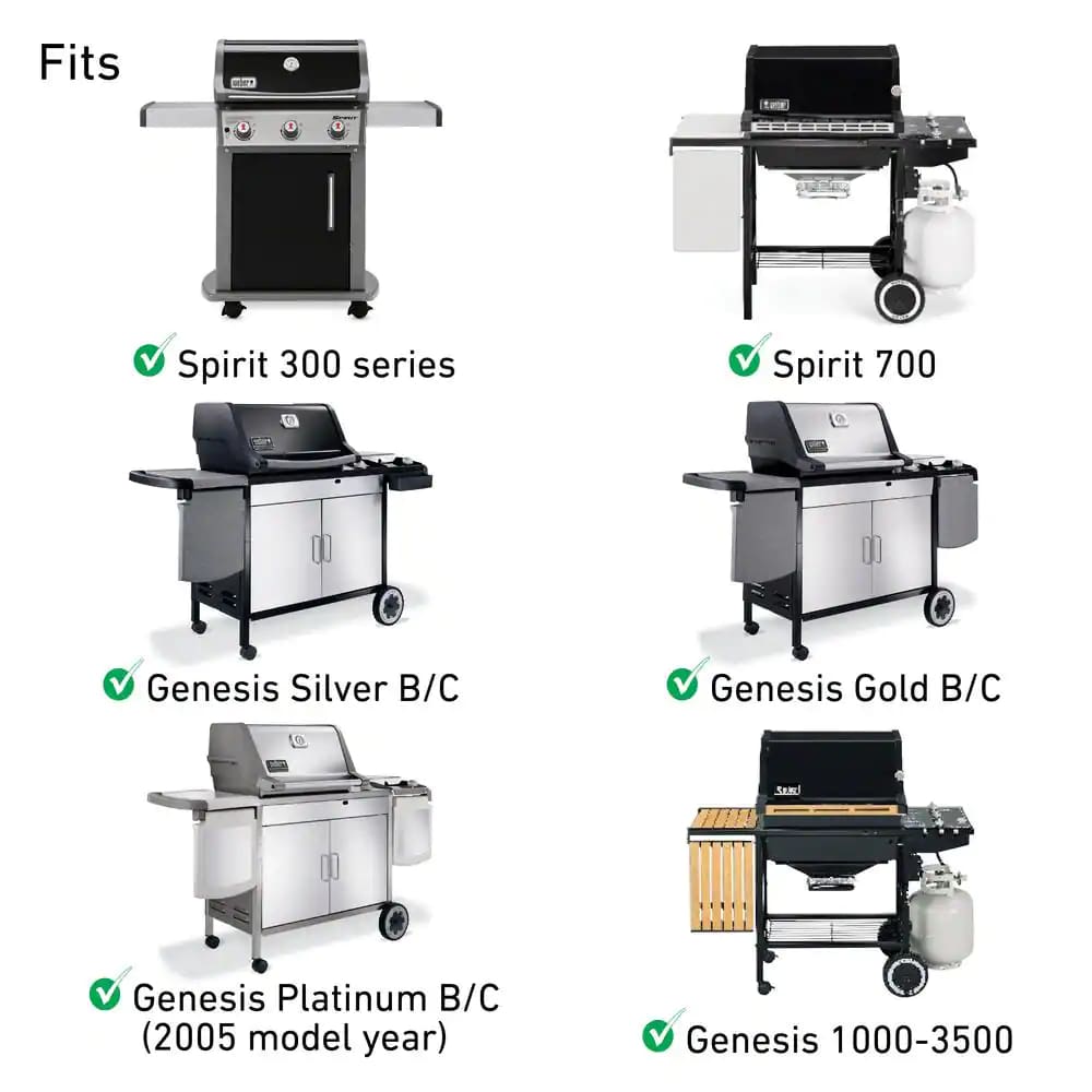 Weber 7638 Replacement Cooking Grates for Spirit 300 Gas Grill