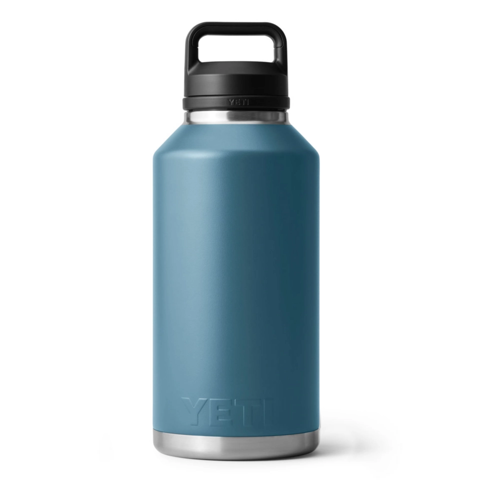 YETI Rambler 64 oz Bottle. Vacuum Insulated. Stainless Steel with Chug Cap. Nordic Blue
