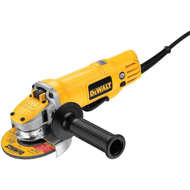 DEWALT DWE4120W 4.5-in-Amp Paddle Switch Corded Angle Grinder