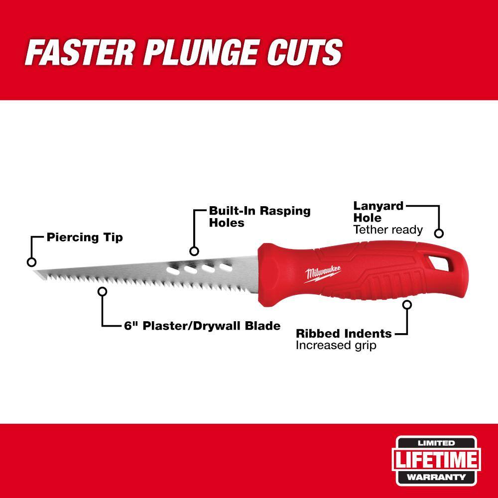 Milwaukee 48-22-4167-48-22-3078 200 ft. x 17 in. Polyester Fish Tape with Non-Conductive Tip with 9 in. 7-in-1 Combination Wire Strippers Pliers