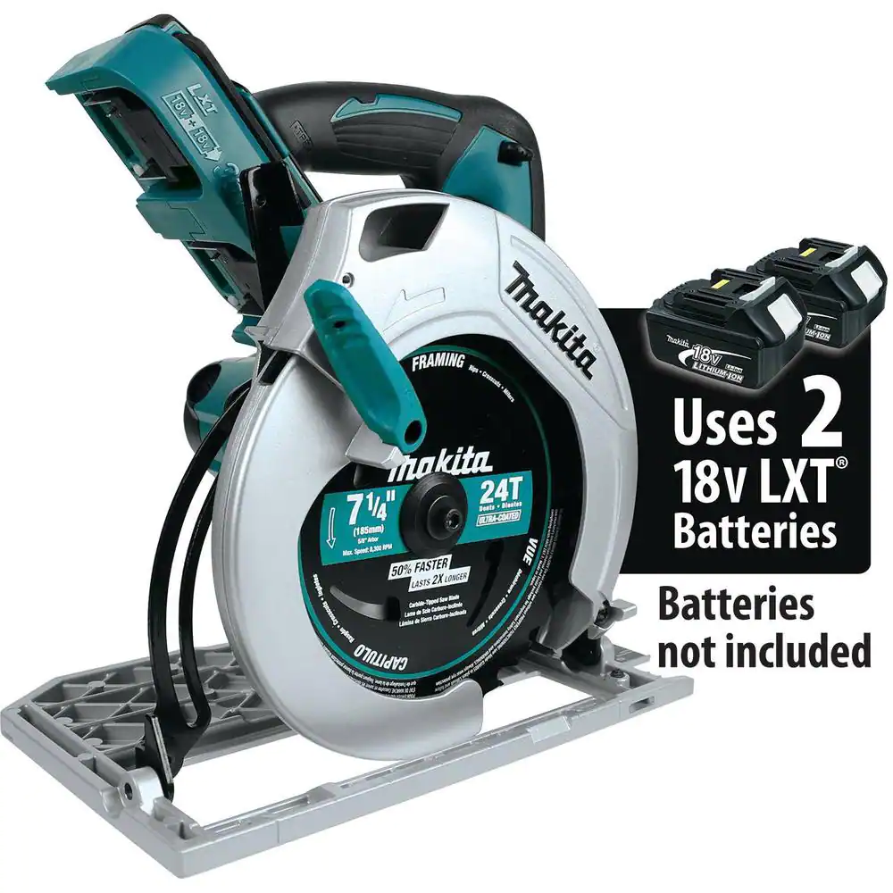 Makita XSH01Z 18V X2 LXT Lithium-Ion (36V) Cordless 7-1/4 in. Circular Saw (Tool Only)