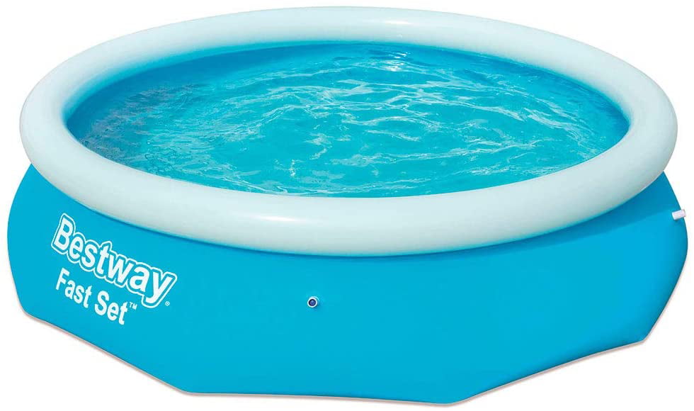 BESTWAY 12ft x 30 inch Fast Set Pool Large Family Inflatable Swimming Pool