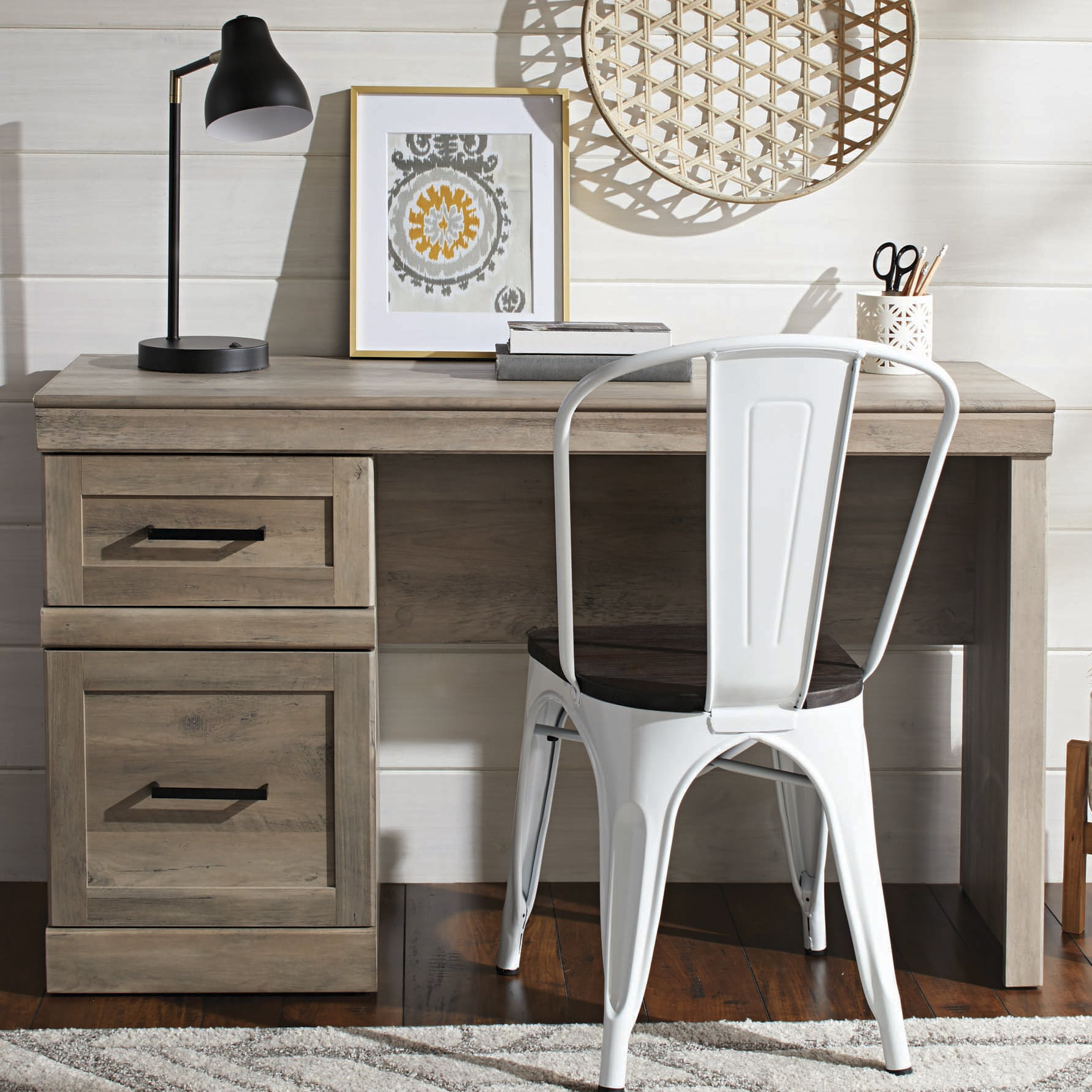 Better Homes & Gardens Glendale Transitional Desk. Rustic Gray Finish