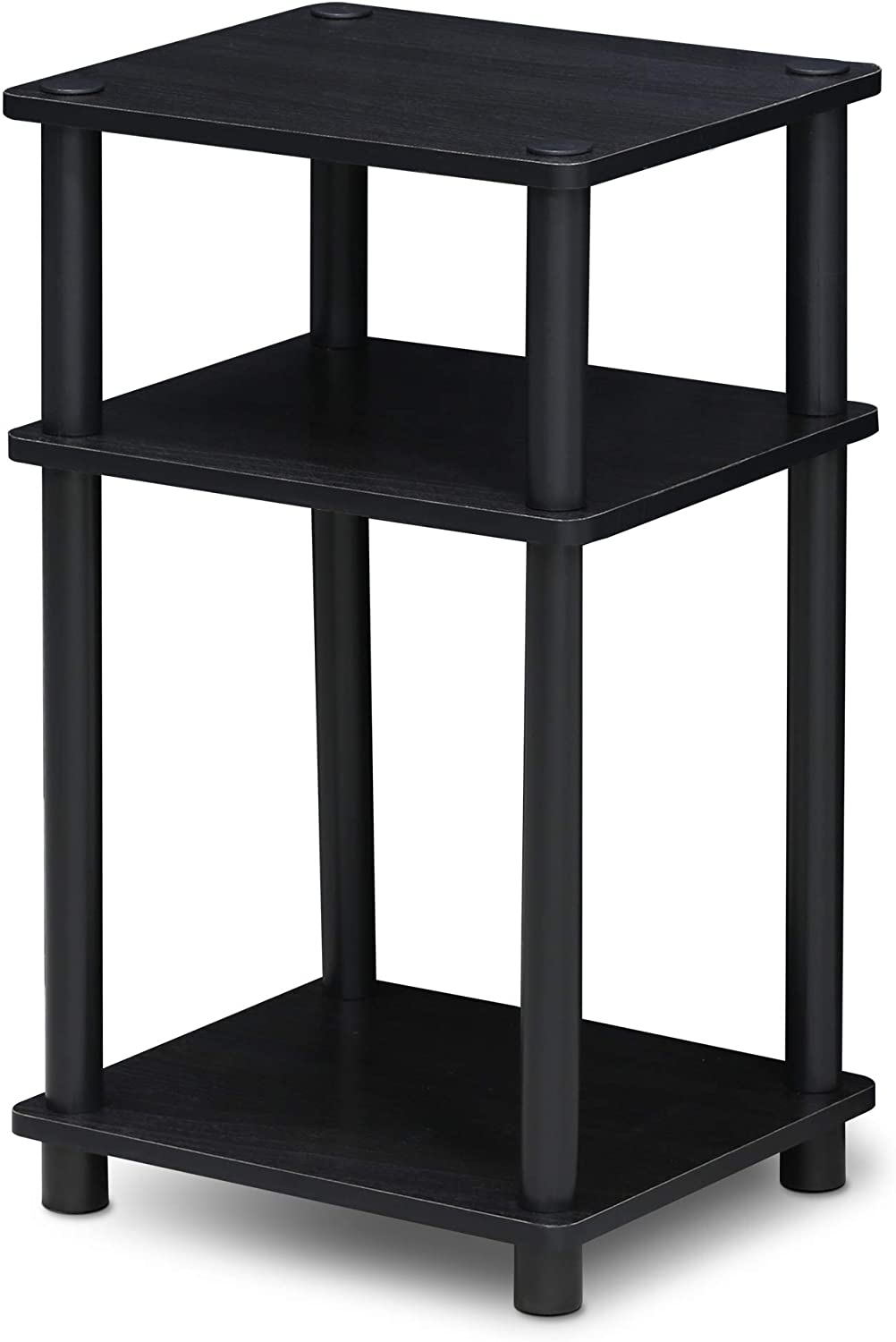 Furinno Just 3-Tier Turn-N-Tube End Table. 1-Pack