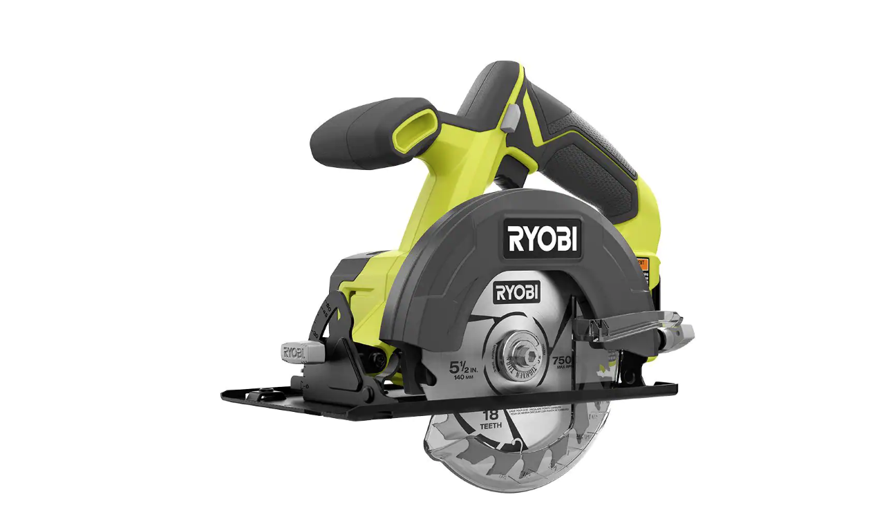RYOBI PCL500B ONE+ 18V Cordless 5 1/2 in. Circular Saw (Tool Only)