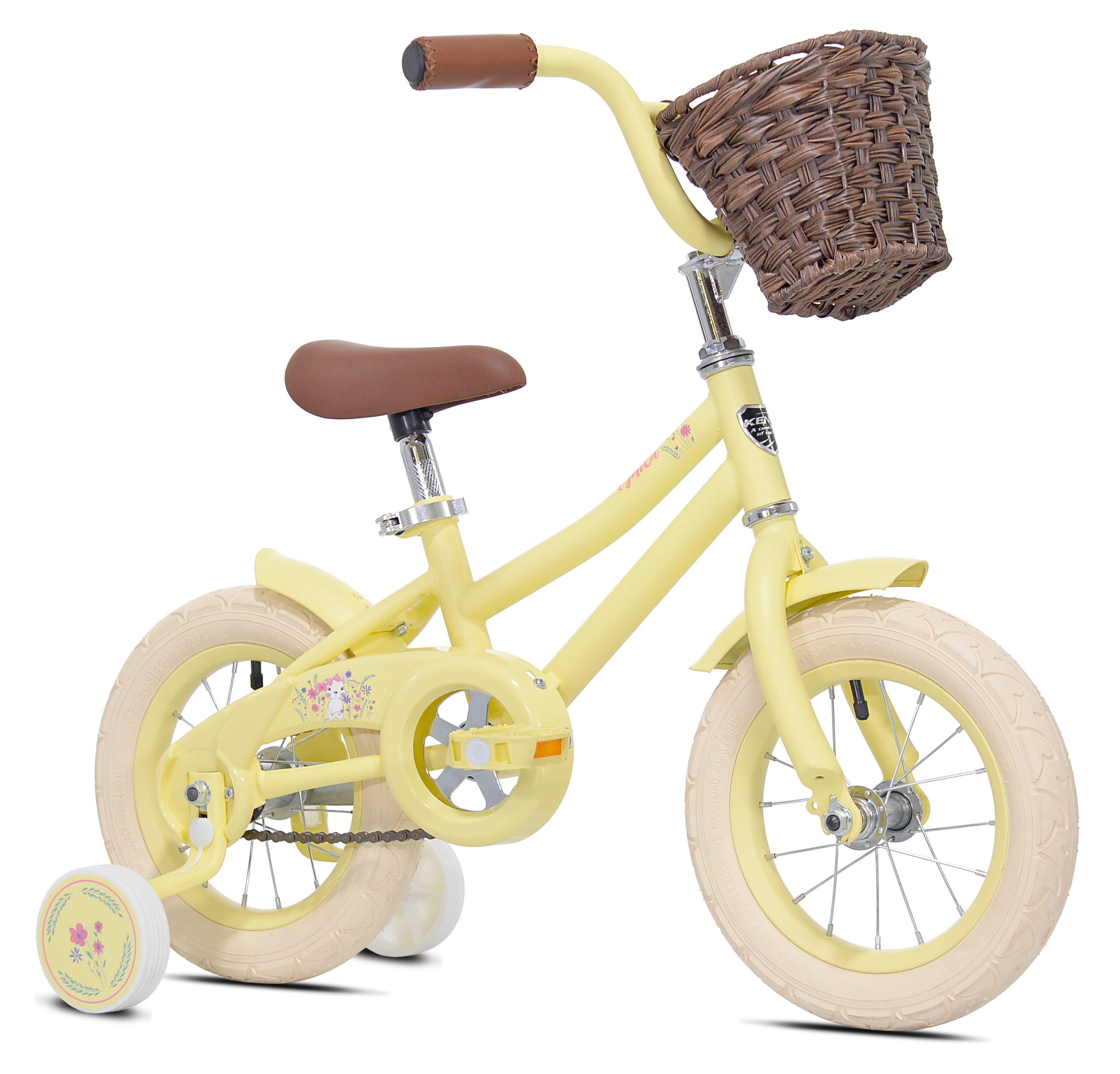 Kent Bicycle 12-inch Girls Mila Bicycle. Yellow