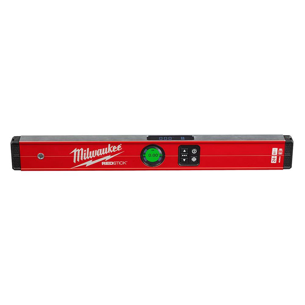 Milwaukee MLDIG24 24 in. Redstick Digital Box Level with Pin-Point Measurement Technology
