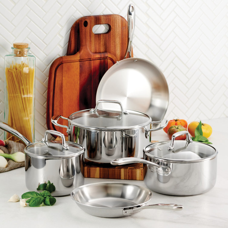 Tramontina 8 Piece Stainless Steel (18/10) Cookware Set
