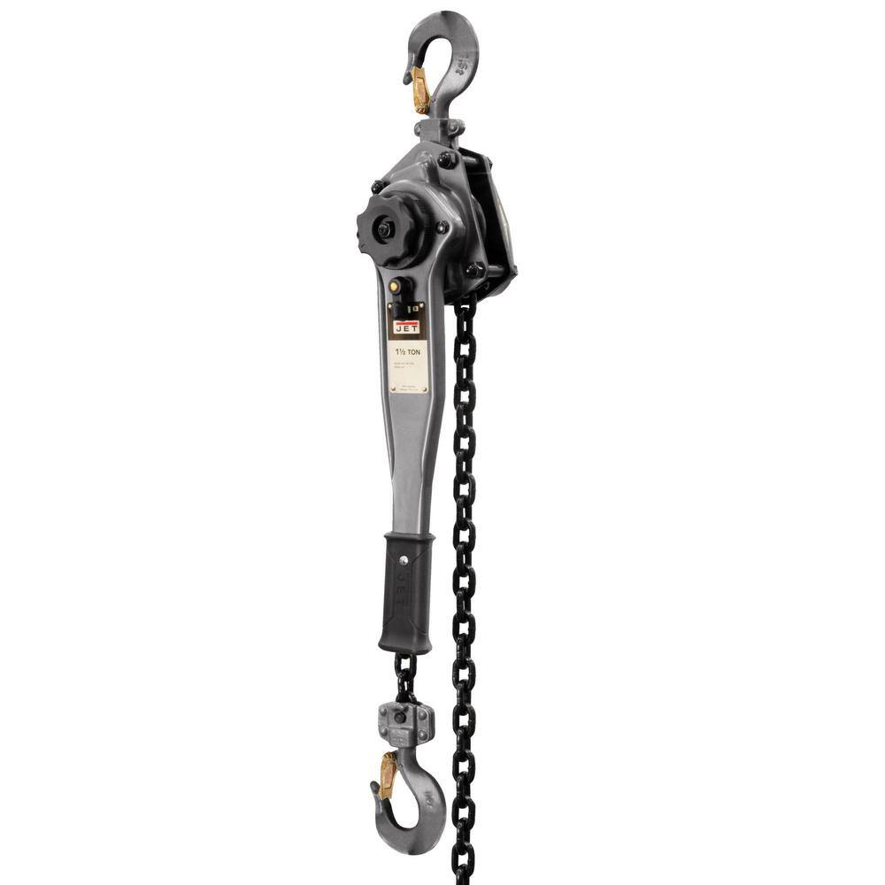 Jet 287403 JLP-150A 1-1/2-Ton Lever Hoist with 20 ft. Lift