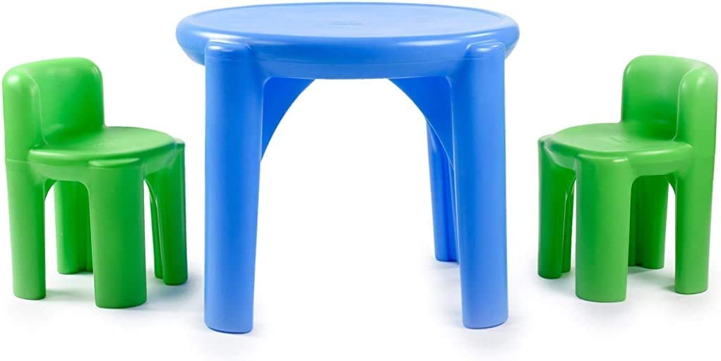Little Tikes Bright ‘n Bold Table & Chairs. Green/Blue