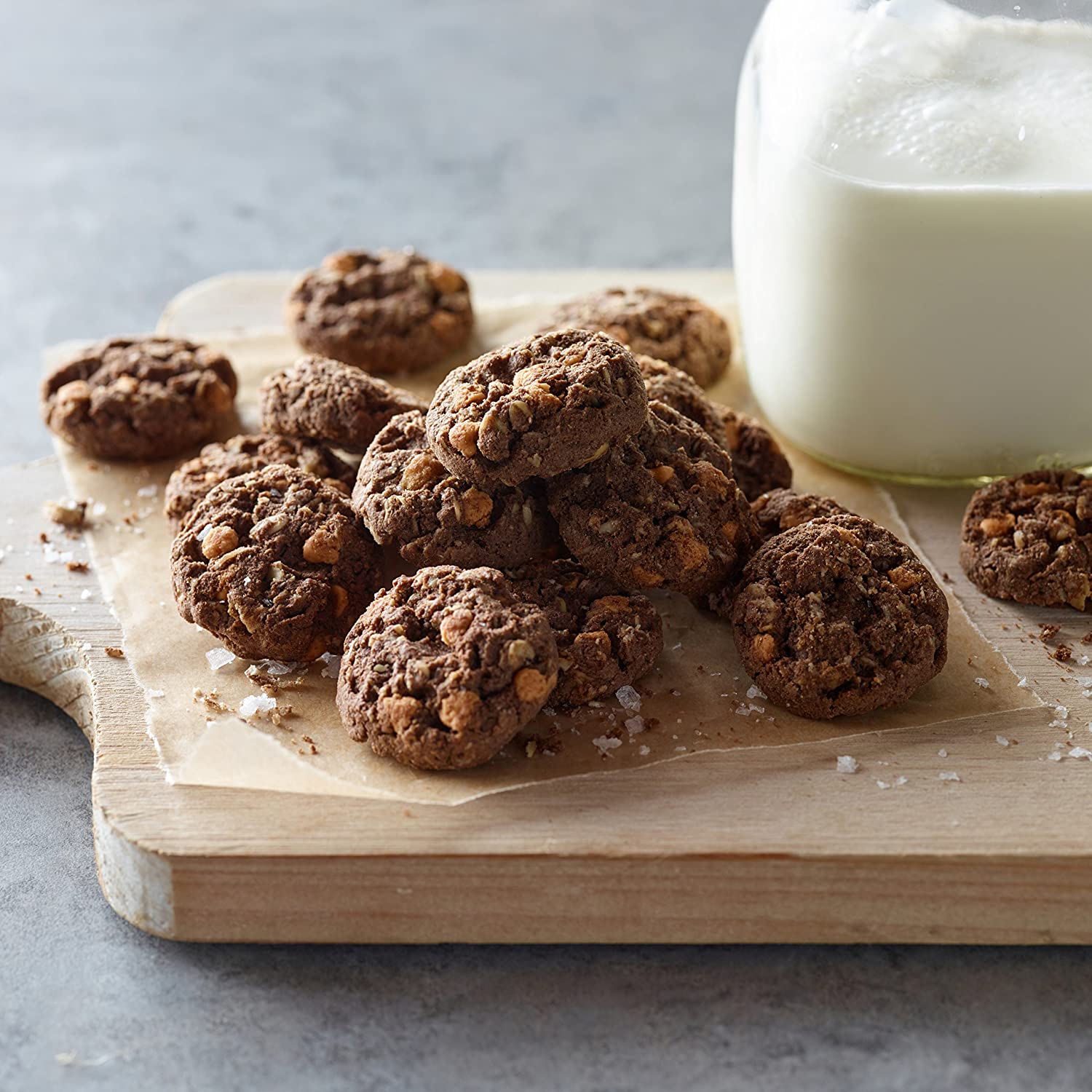 Milkmakers Lactation Cookie Bites. Chocolate Salted Caramel. 10 Ct