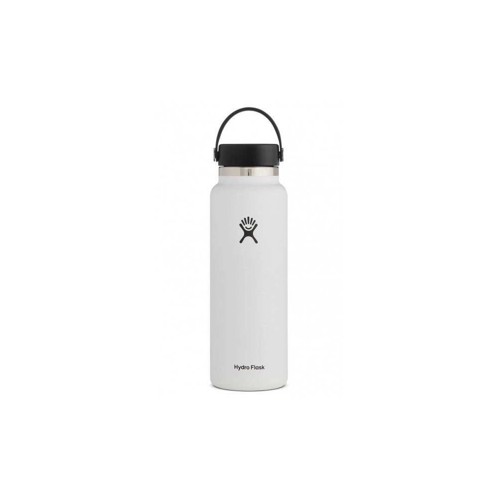 Hydro Flask 40oz Wide Mouth Bottle. White