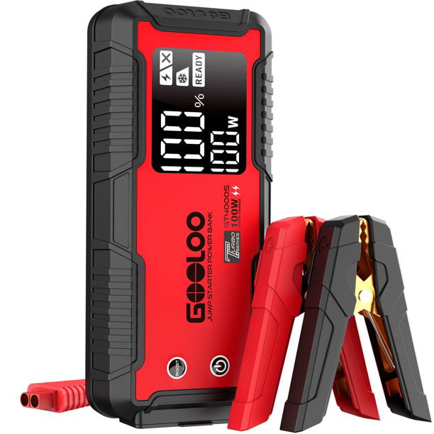 GOOLOO 4000Amp Peak Car Jump Starter 12V 26800mAh