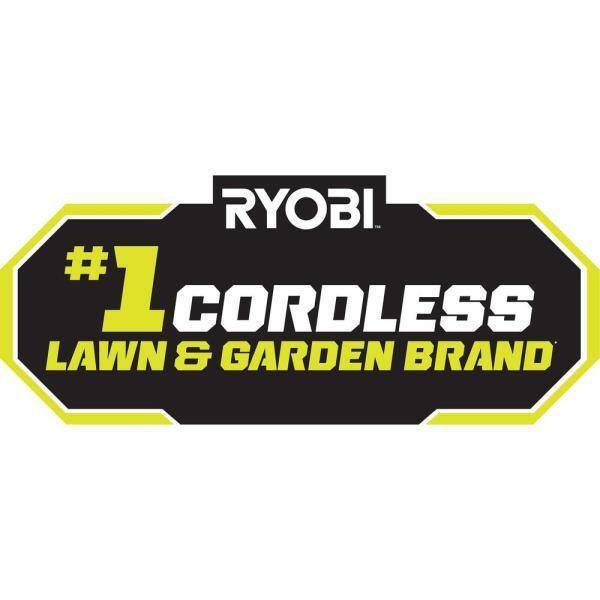 RYOBI RY40480 40V 110 MPH 525 CFM Cordless Battery Variable-Speed Jet Fan Leaf Blower with 4.0 Ah Battery and Charger
