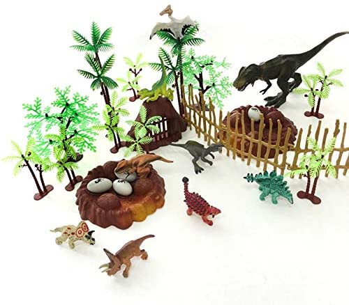 Taken All Dinosaurs Toys Set. 30 Piece