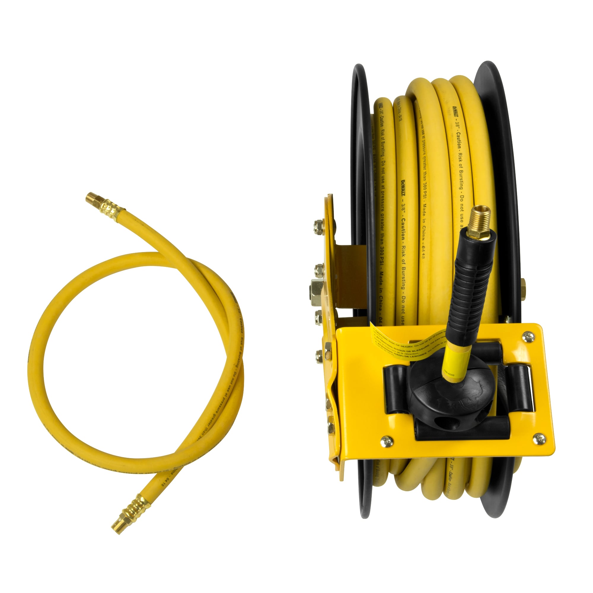 DEWALT 3/8 In. x 50 Ft. Single Arm Auto Retracting Air Hose Reel