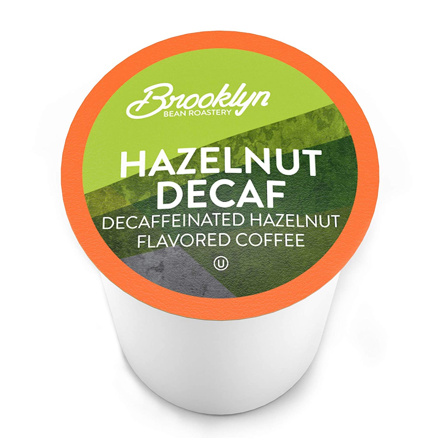 Brooklyn Beans Coffee Pods. Hazelnut Decaf. Compatible with 2.0 Keurig Coffee Pods K Cup Brewers. 40 Count