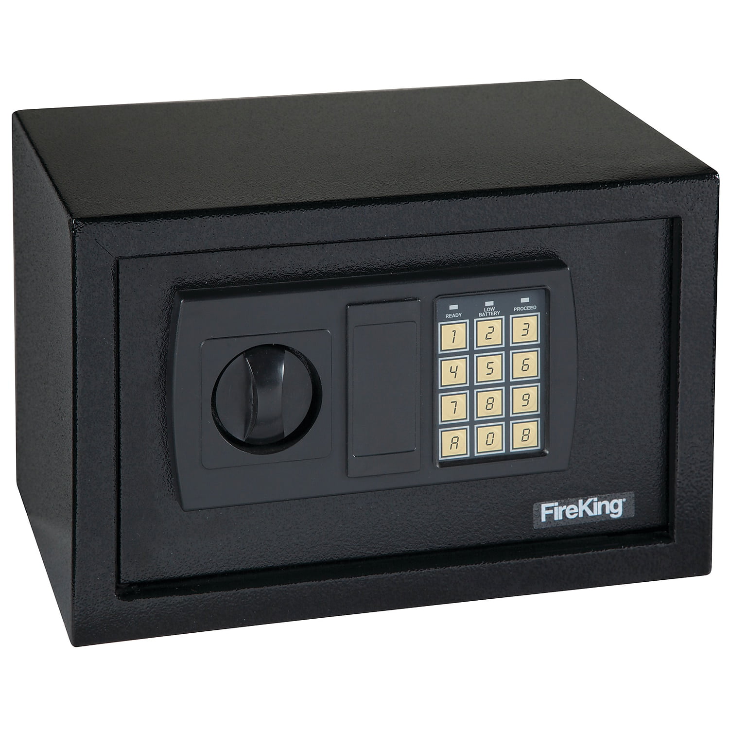 FireKing 0.3 cu. ft. Personal Safe with Digital Lock. HS1207 Light Gray