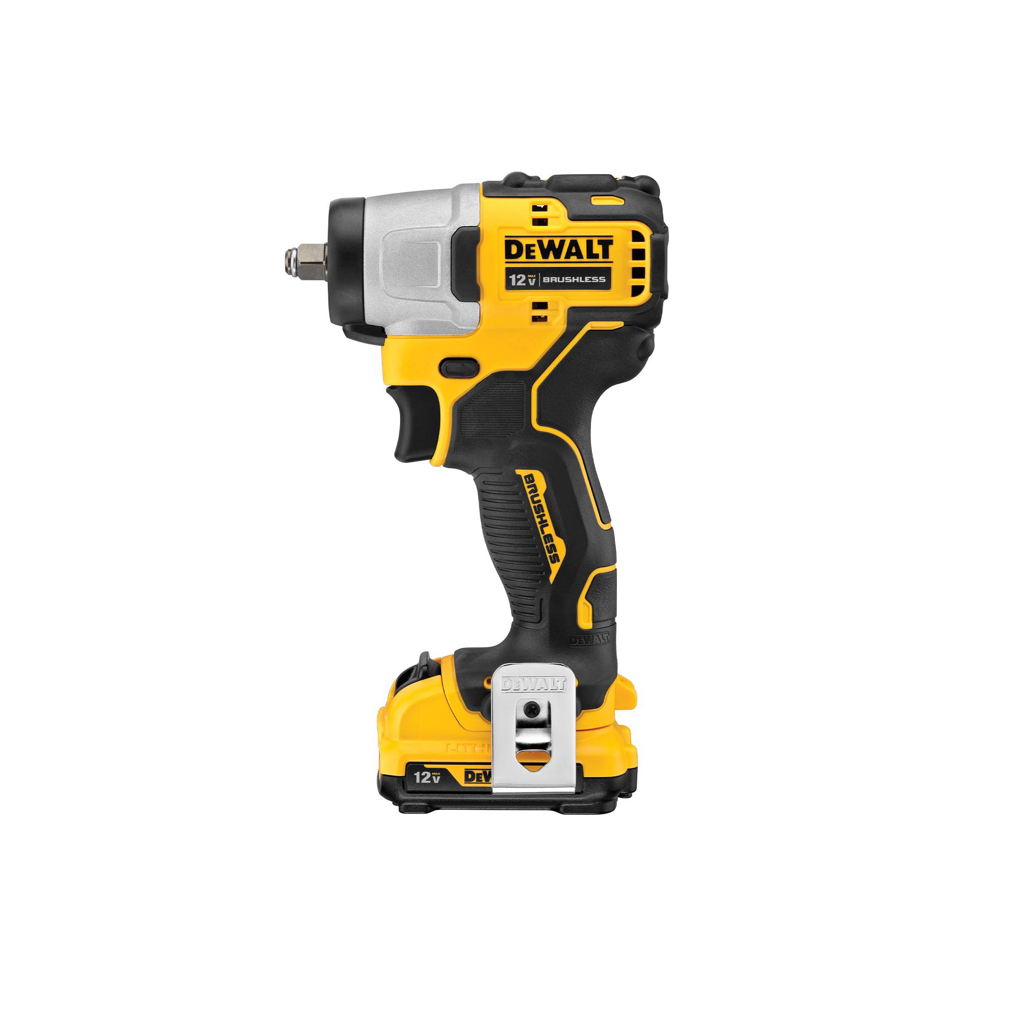 DEWALT XTREME 12-volt Max Variable Speed Brushless 3/8-in Drive Cordless Impact Wrench (Battery Included)