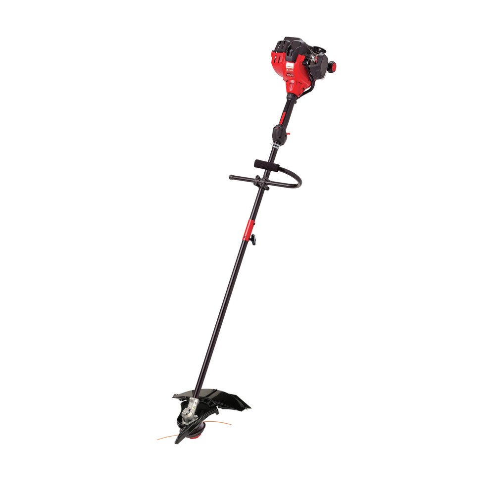 Troy-Bilt 41AD272S766 27cc 18 in. Gas Straight Shaft Brushcutter String Trimmer with Attachment Capability