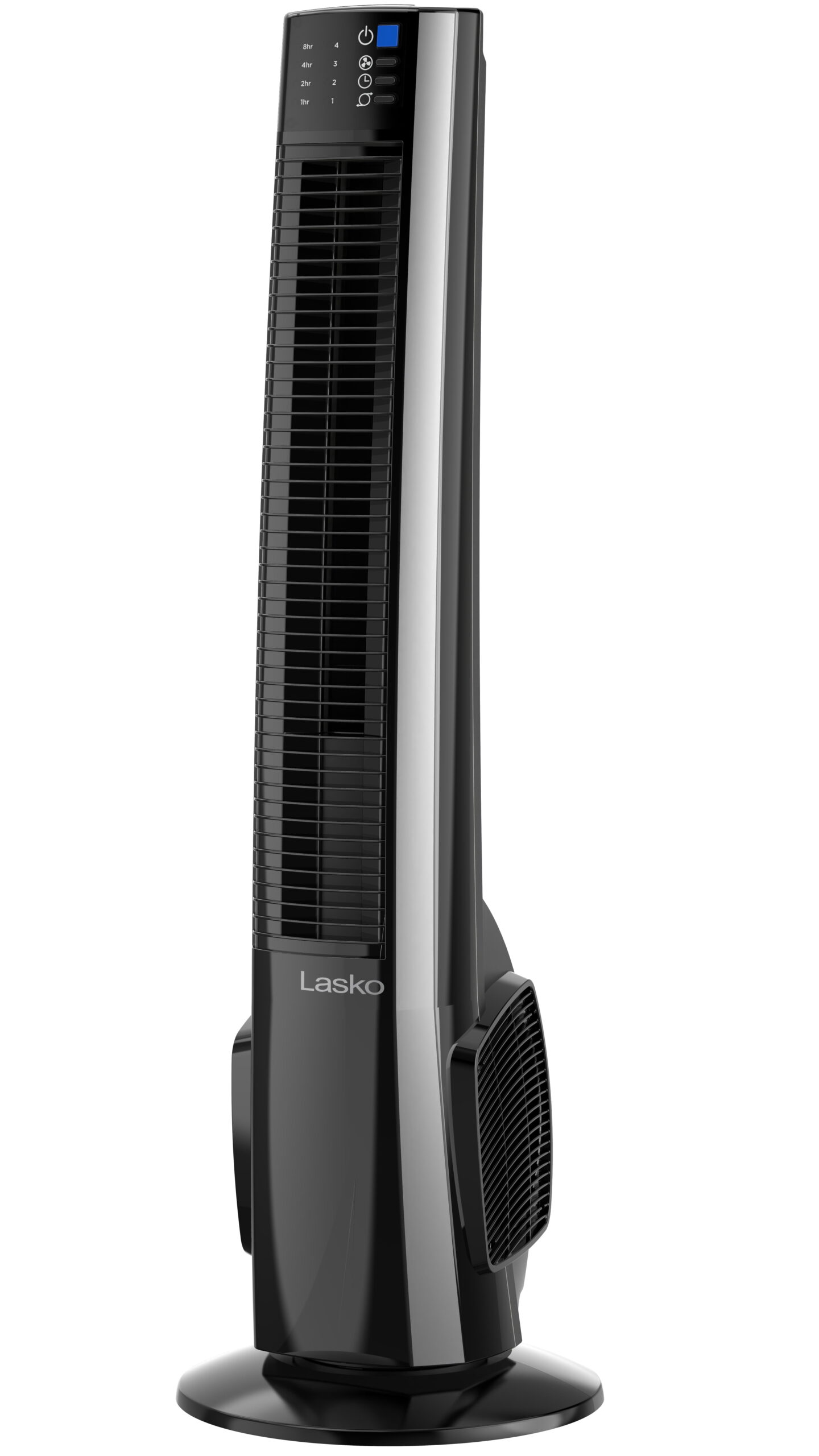 Lasko 38″ Hybrid Tower Fan with Remote Control. T38415. Black/Silver