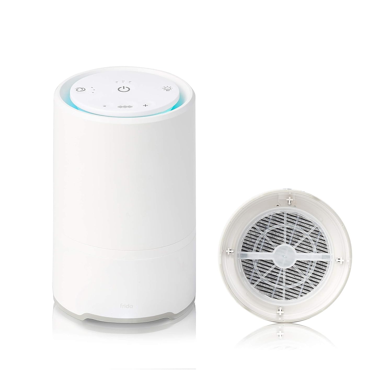 Frida Baby 3-in-1 Sound Machine. Air Purifier + Nightlight with 3 Fan Speeds and Easy-Change Filter