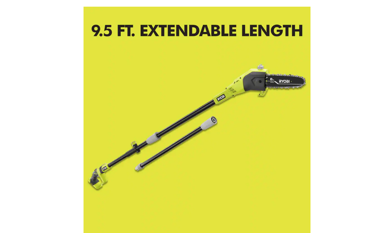 RYOBI P4360BTL ONE+ 18V 8 in. Cordless Battery Pole Saw (Tool Only)