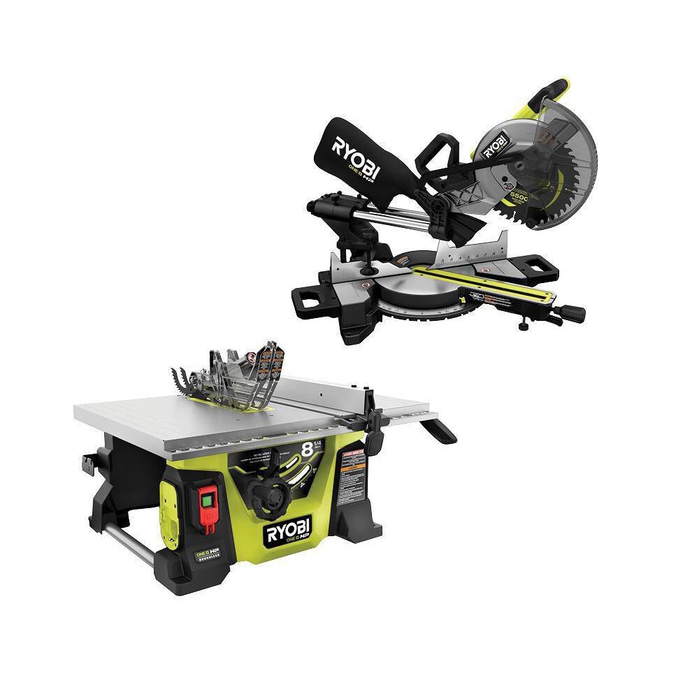RYOBI PBLMS01B-PBLTS01B ONE+ HP 18V Brushless Cordless 2-Tool Combo Kit (Tools Only)