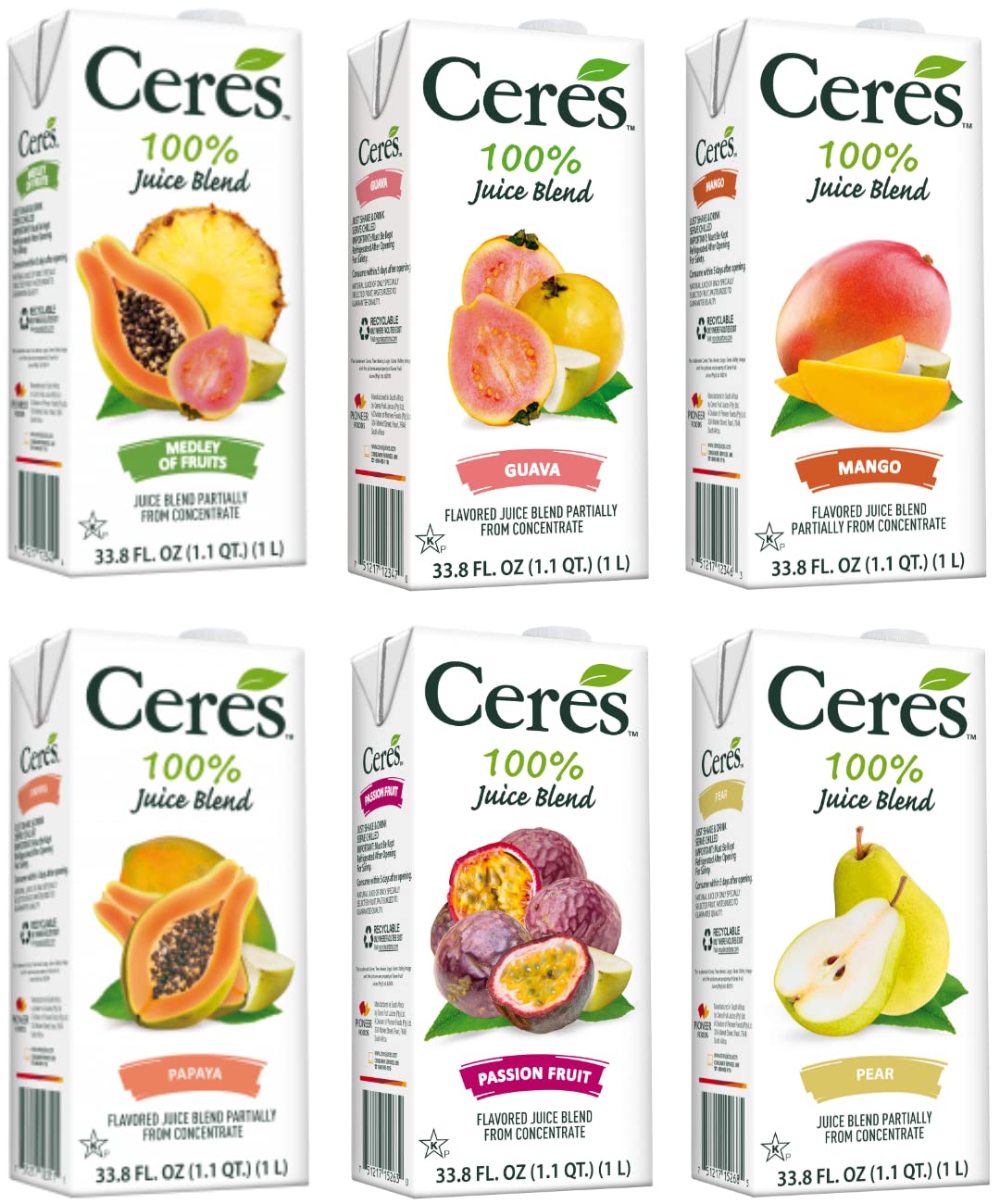 Ceres 100% All Natural Pure Fruit Juice No Added Sugar