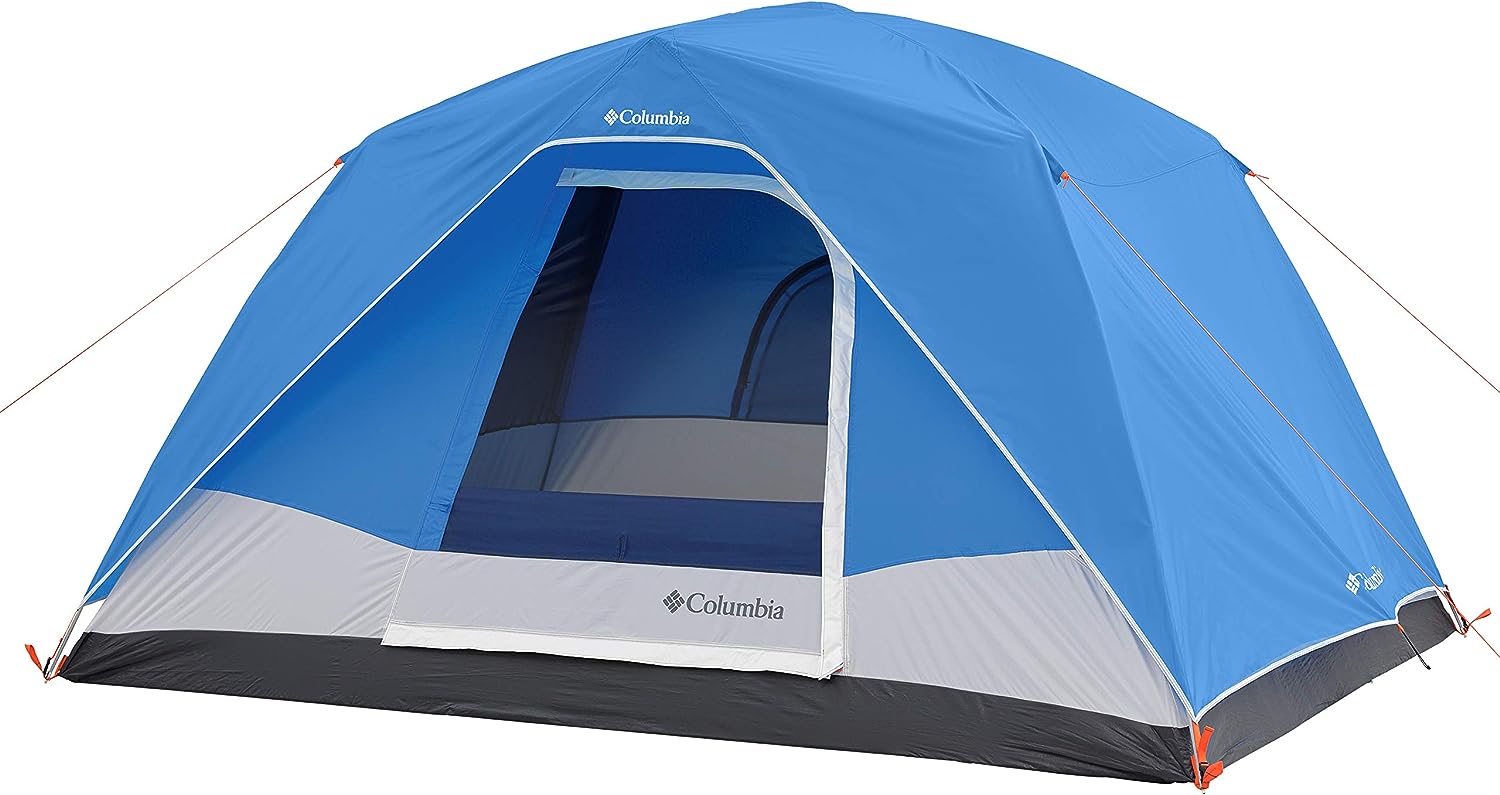 Columbia Tent - Dome Tent | 6 Person Tent Best Camp Tent for Hiking. Backpacking. & Family Camping