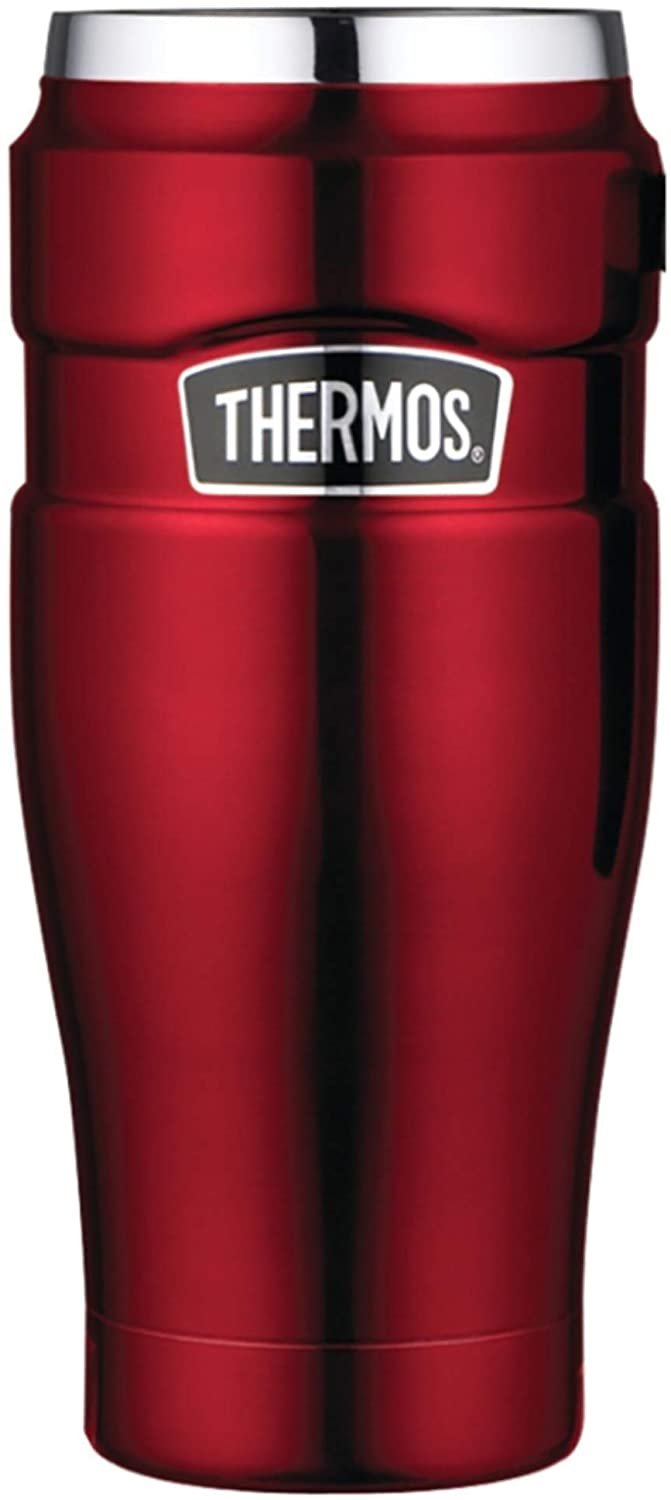 Thermos SK1005CRTRI4 Leak-Proof Travel Tumbler. Thermos Vacuum Insulation. 16-oz. - Quantity 4
