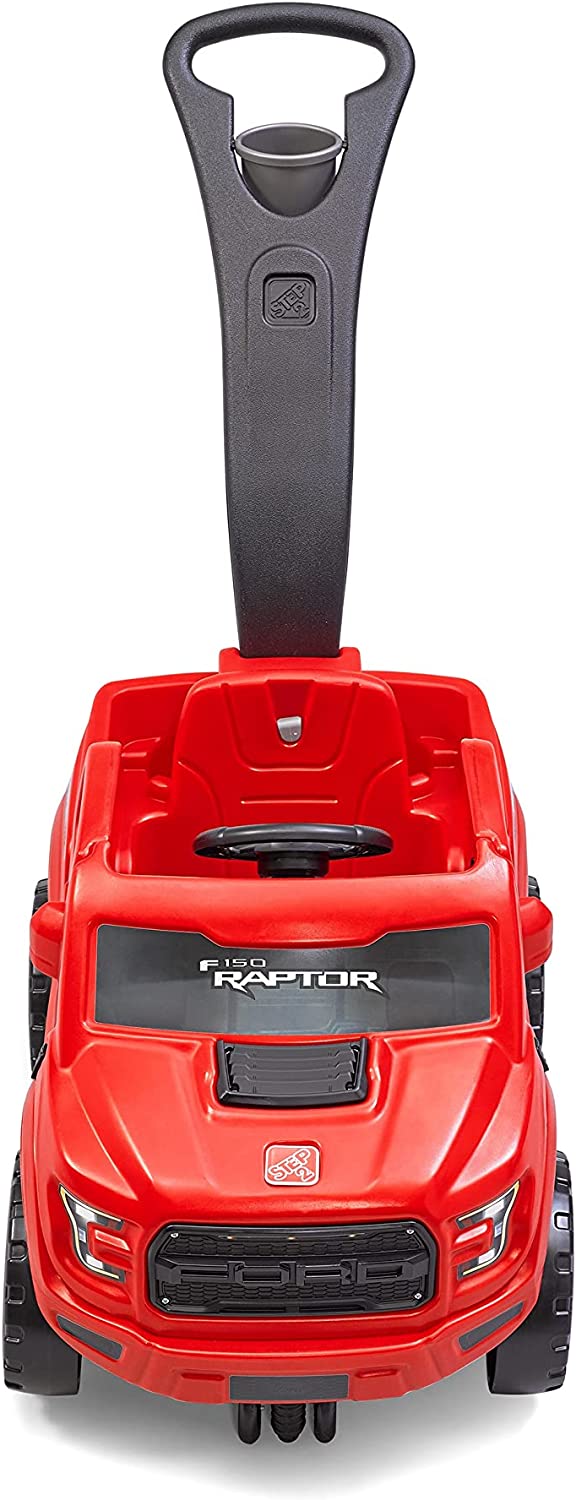 Step2 2-in-1 Ford F-150 Raptor | Kids Ride On Push Car | Red (483600)