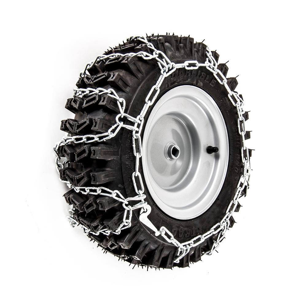 Arnold 490-241-0028 Snow Blower Tire Chains for 16 in. x 4.8 in. Wheels (Set of 2)