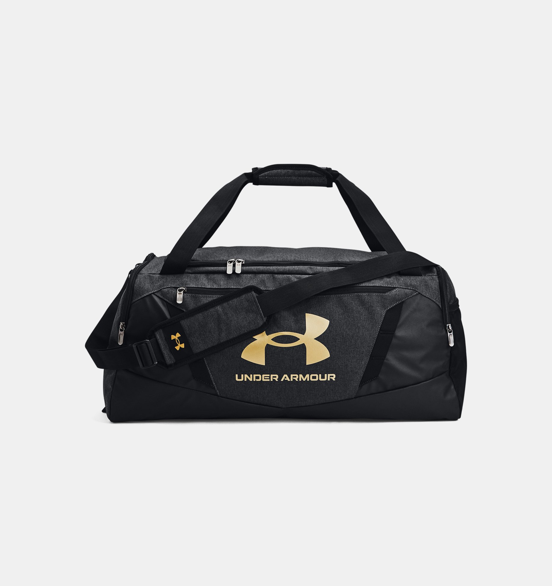 UA Undeniable 5.0 Medium Duffle Bag - Black Medium Heather