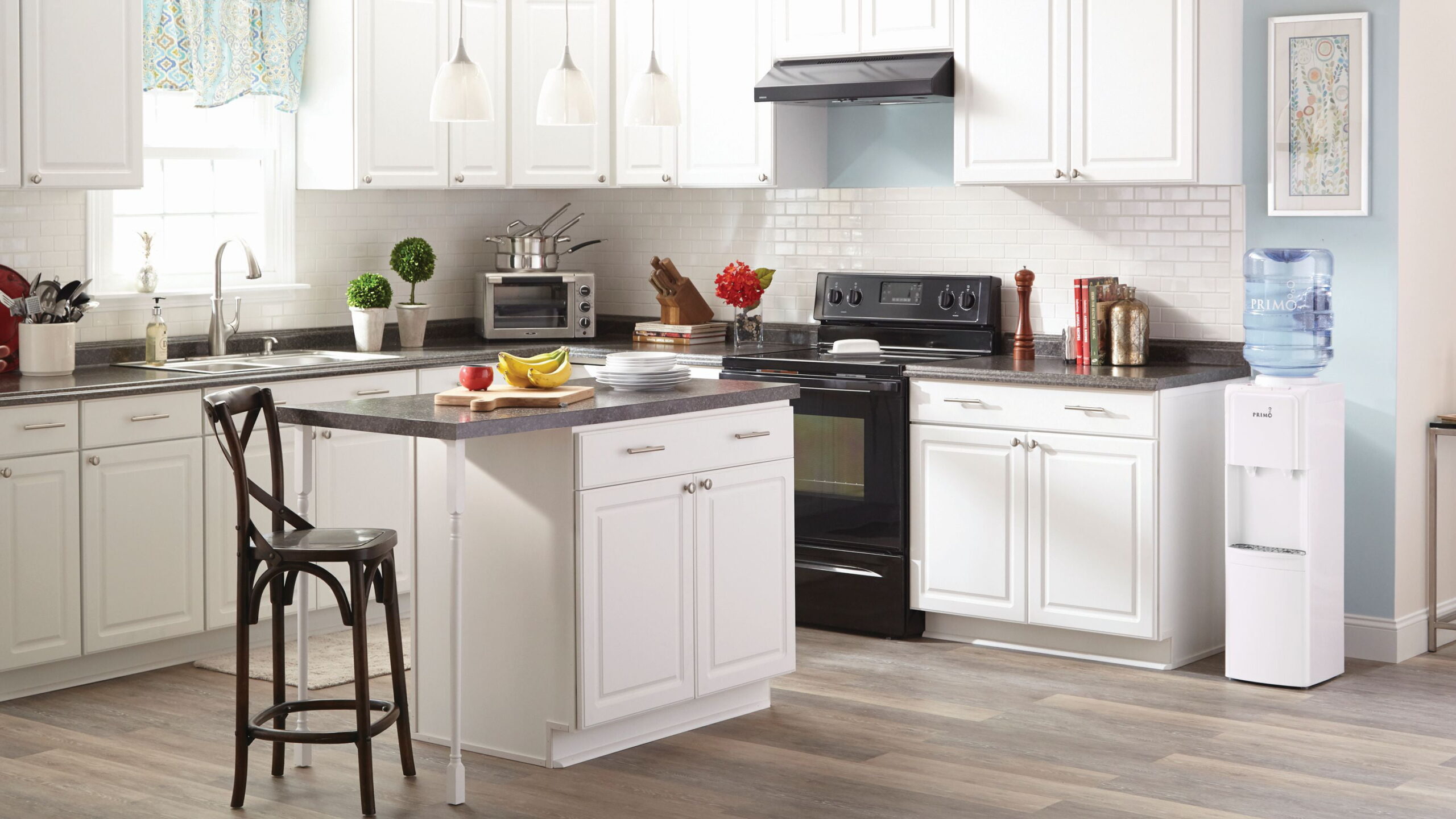 Primo Water Dispenser Top Loading. Hot. Cold Temperature. White