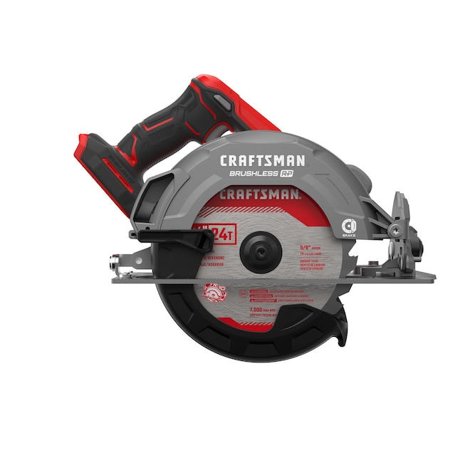 CRAFTSMAN Circular Saw CMCS551BLW V20 RP 20-volt Max-Amp 7-1/4-in Brushless Cordless