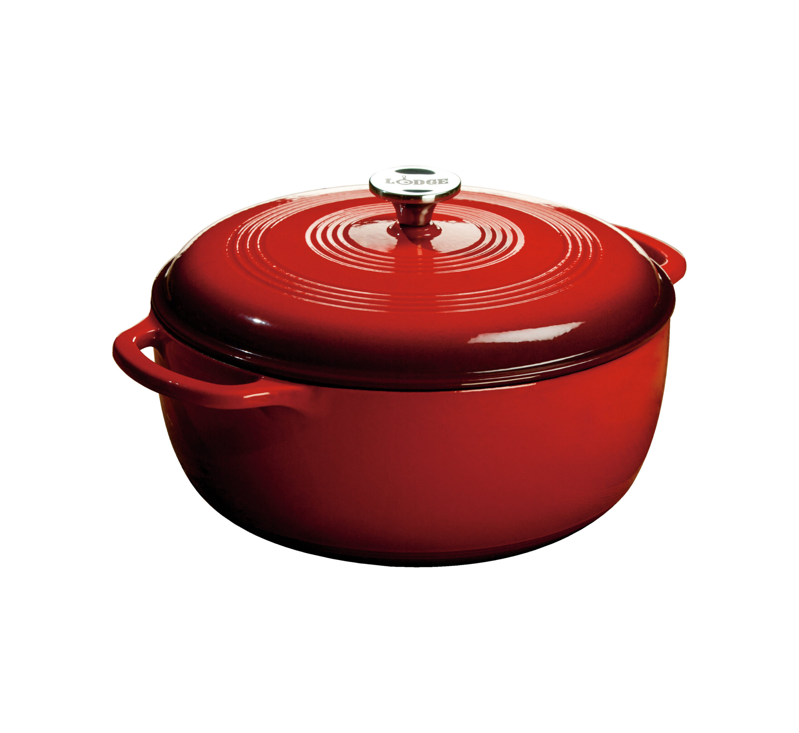 Lodge Enamel Cast Iron Dutch Oven - 7.5qt