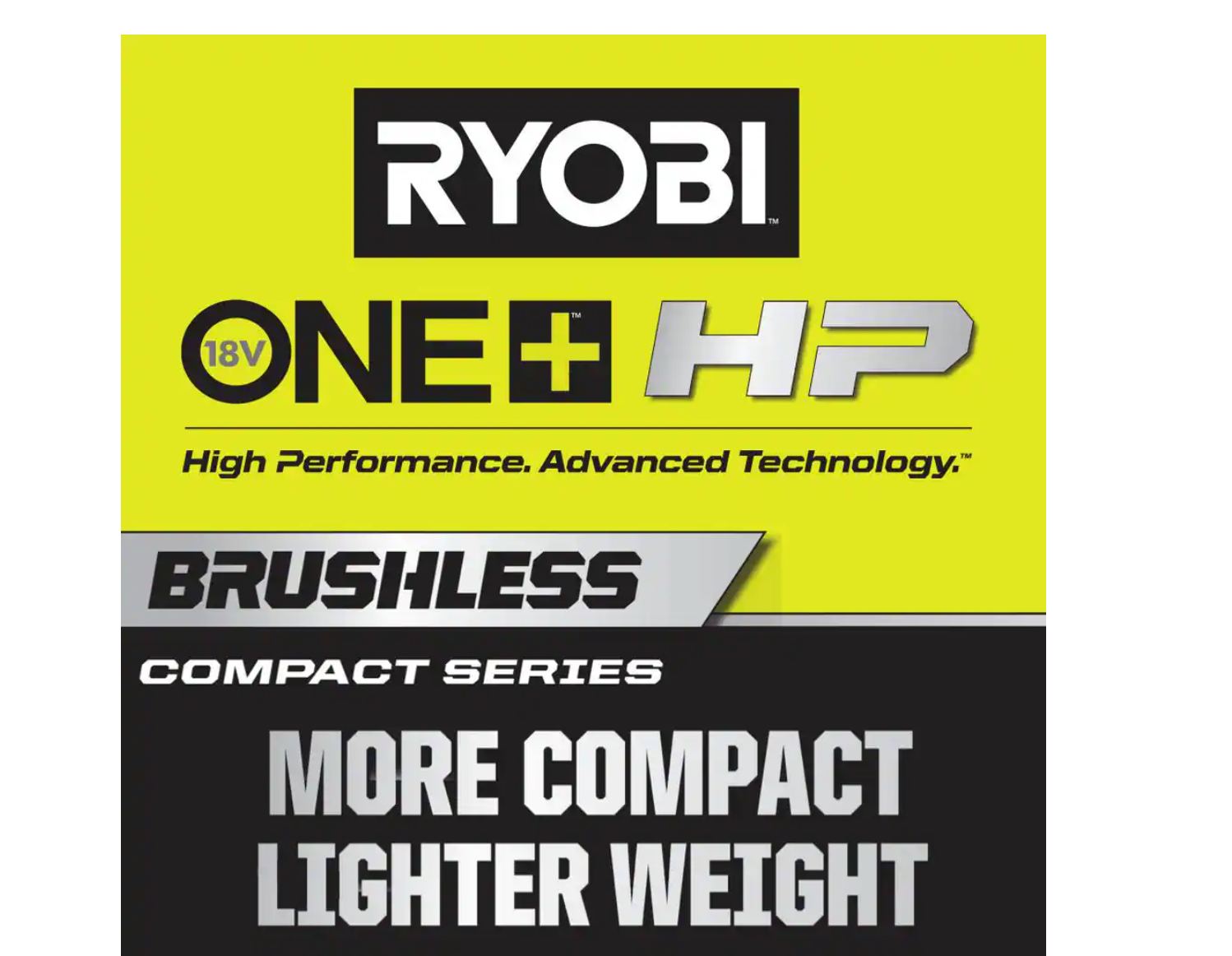 RYOBI PSBID01B ONE+ HP 18V Brushless Cordless Compact 1/4 in. Impact Driver (Tool Only)