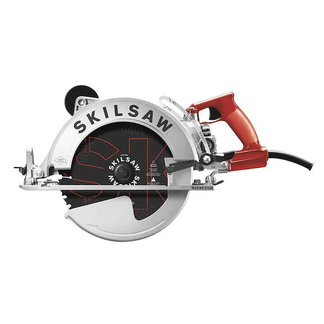 SKILSAW SPT70WM-01 15 Amp 10-1/4″ Magnesium SAWSQUATCH Worm Drive Circular Saw