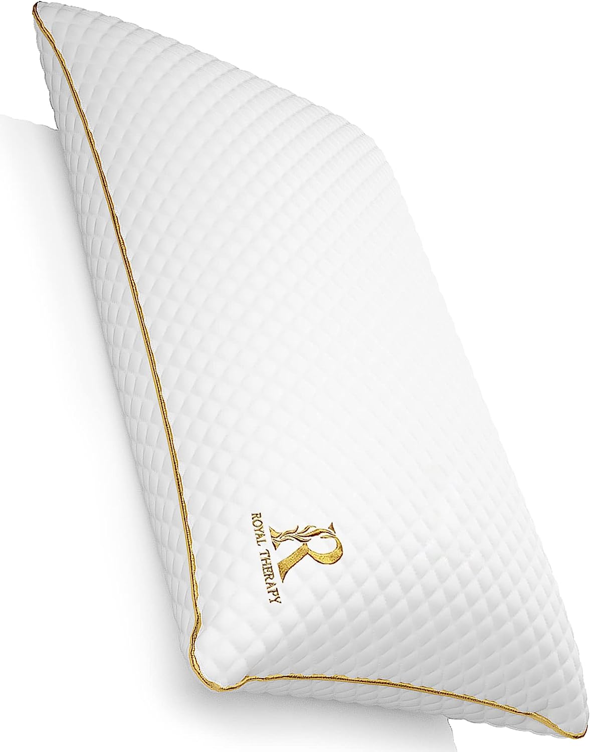 Royal Therapy King Memory Foam Pillow. Neck Pillow Bamboo Adjustable Side Sleeper Pillow for Neck & Shoulder. Support for Back. Stomach. Side Sleepers. Orthopedic Contour Pillow. CertiPUR