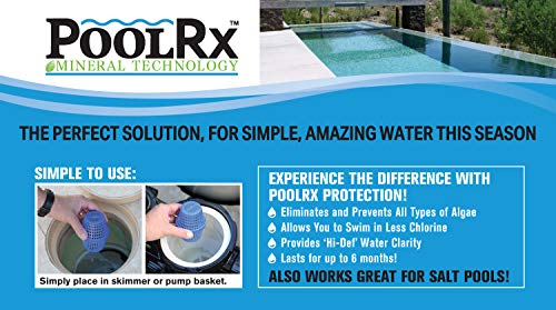 Pool Rx Booster Mineral for 7.500 to 20.000 Gallon Swimming Pool | 4 Pack
