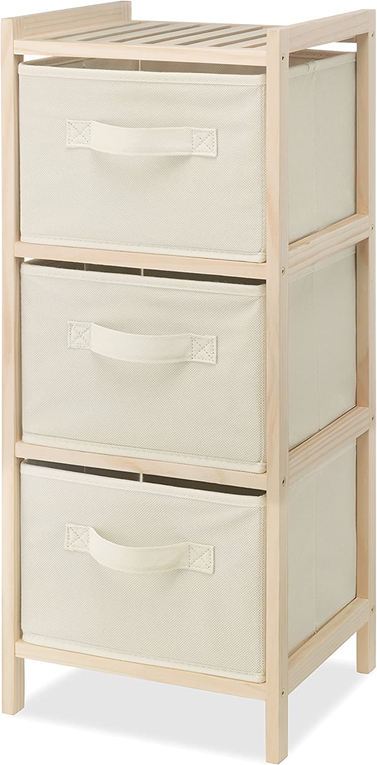 Whitmor Wood 3 Drawer Chest