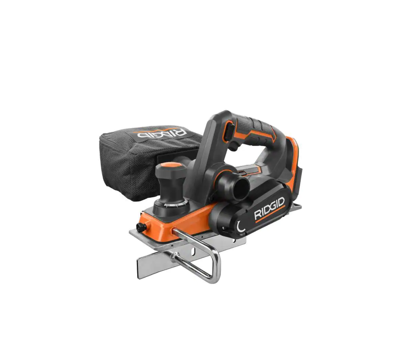 RIDGID R8481B 18V OCTANE Brushless Cordless 3-1/4 in. Hand Planer (Tool Only) with Dust Bag