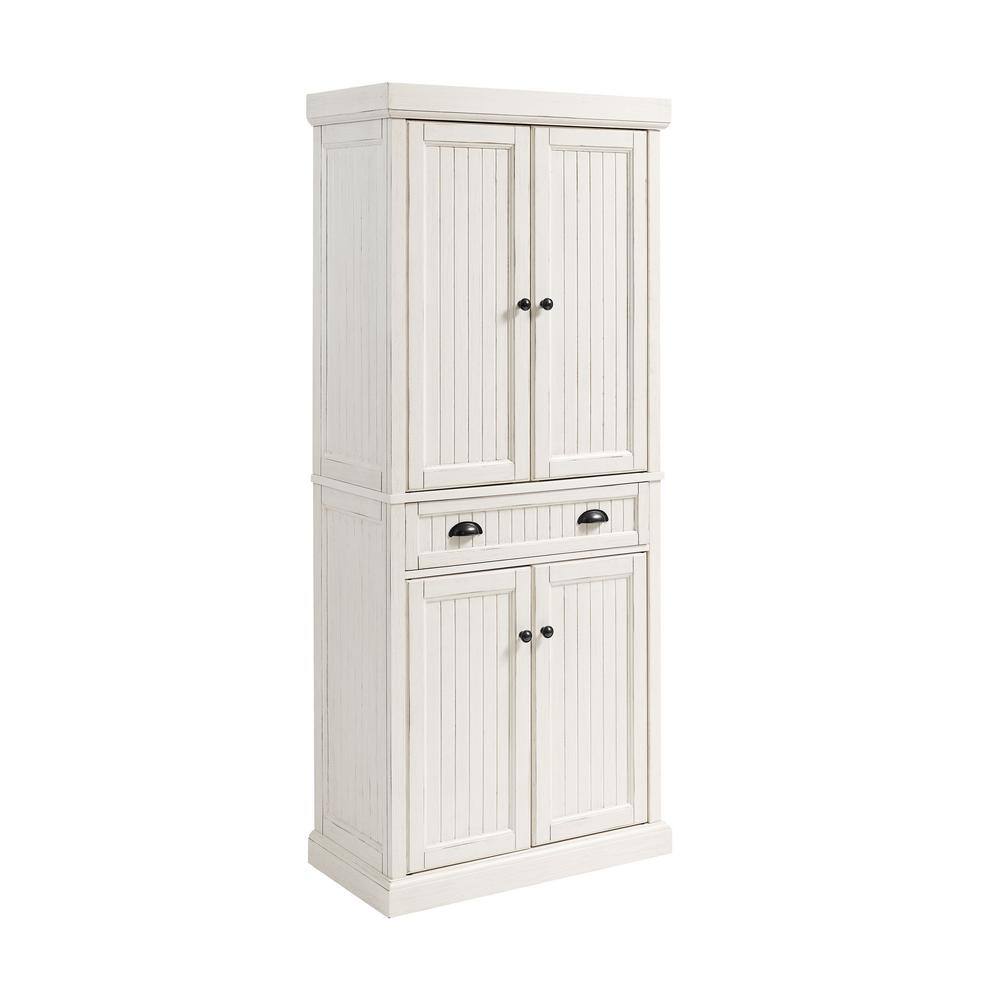 CROSLEY FURNITURE  Seaside White Kitchen Pantry