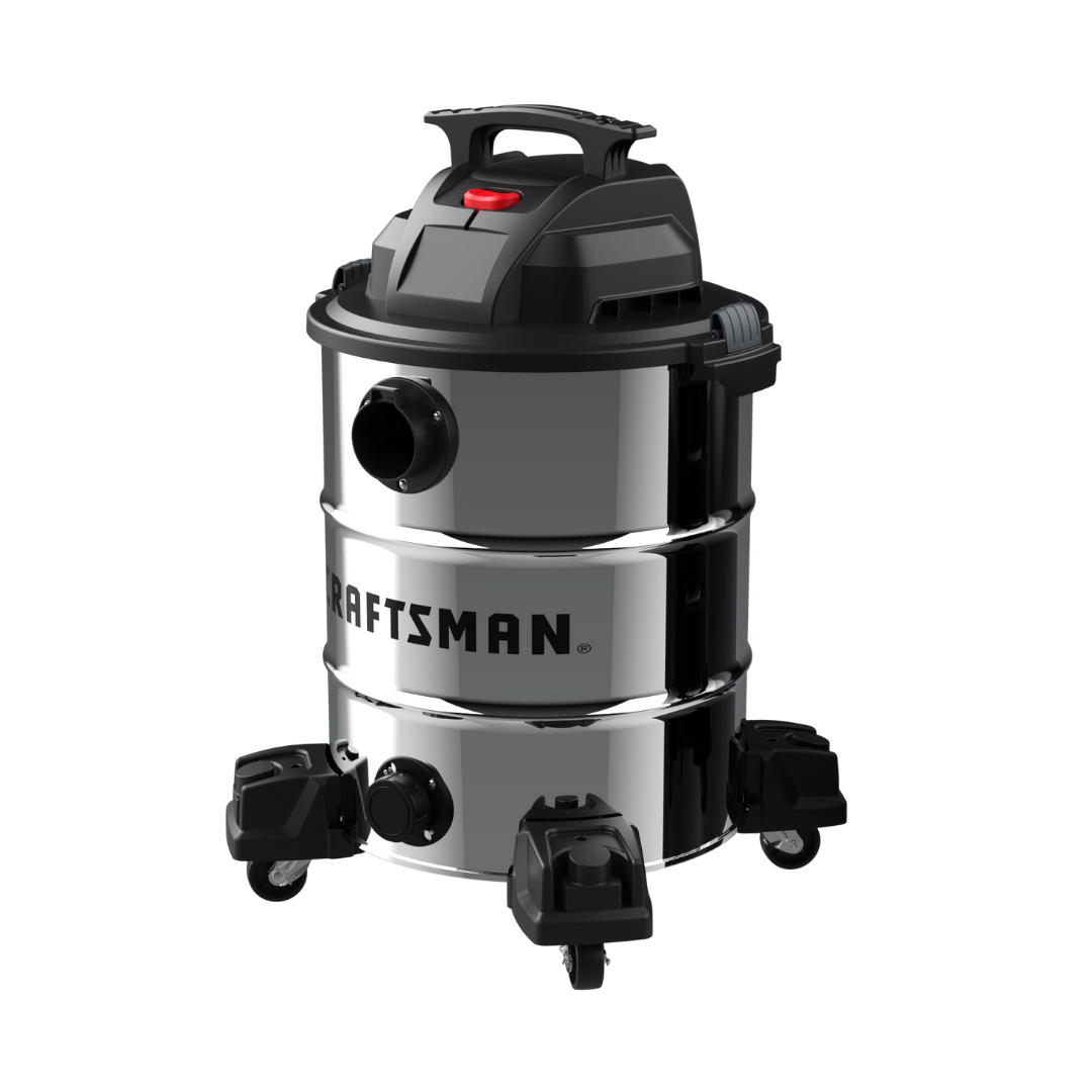 CRAFTSMAN 10-Gallons Corded Wet/Dry Shop Vacuum with Accessories Included