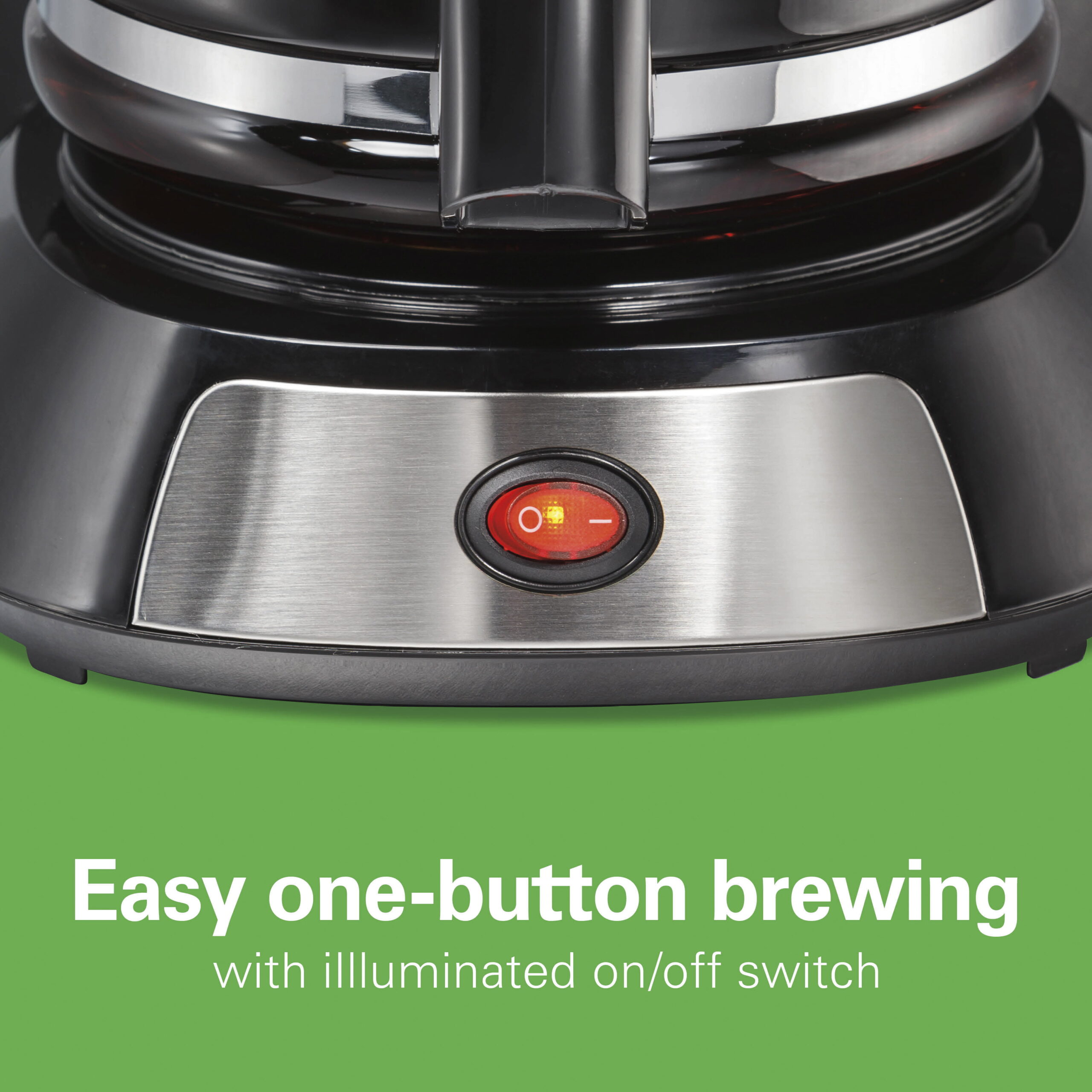 Hamilton Beach 12 Cup Coffee Maker. 96 fl oz. Stainless Steel Accents. 49631