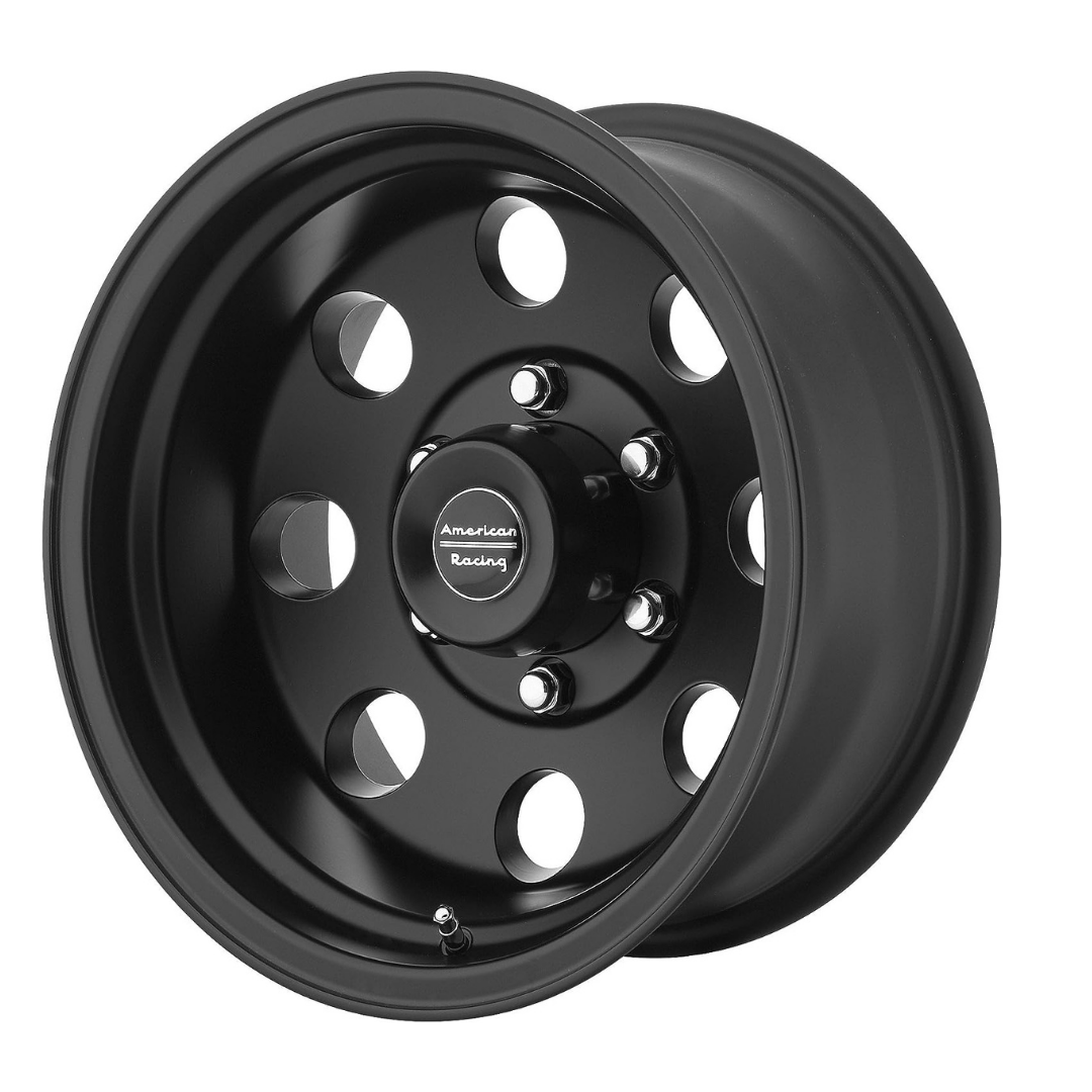 American Racing Aluminum Rim AR172 BAJA 15X8in Satin Black Finish