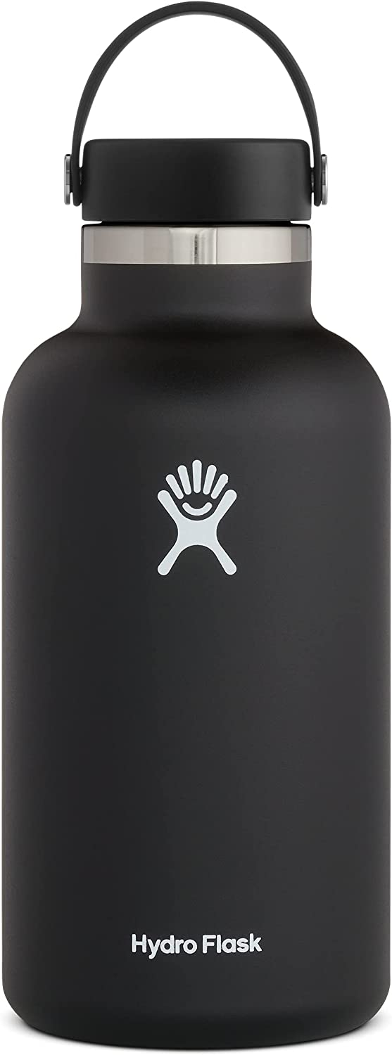 Hydro Flask 64oz Wide Mouth Bottle. Black