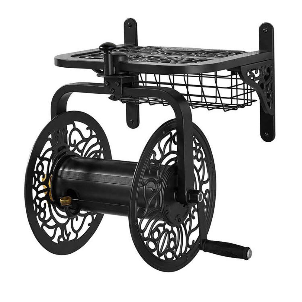 Bigbigmart 714-C Black Rotating hose reel Navigator